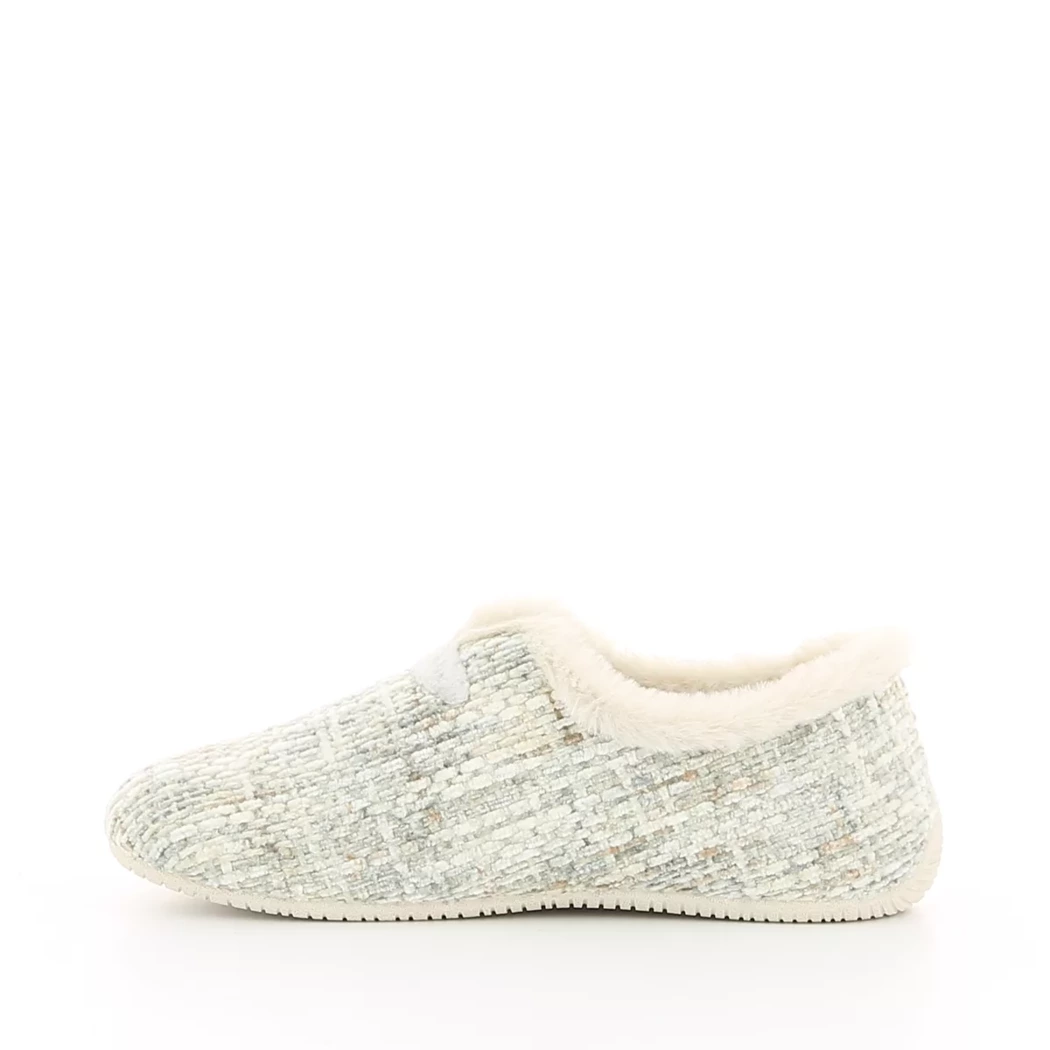 Image (4) de la chaussures Garzon - Pantoufles et Chaussons Gris en Textile