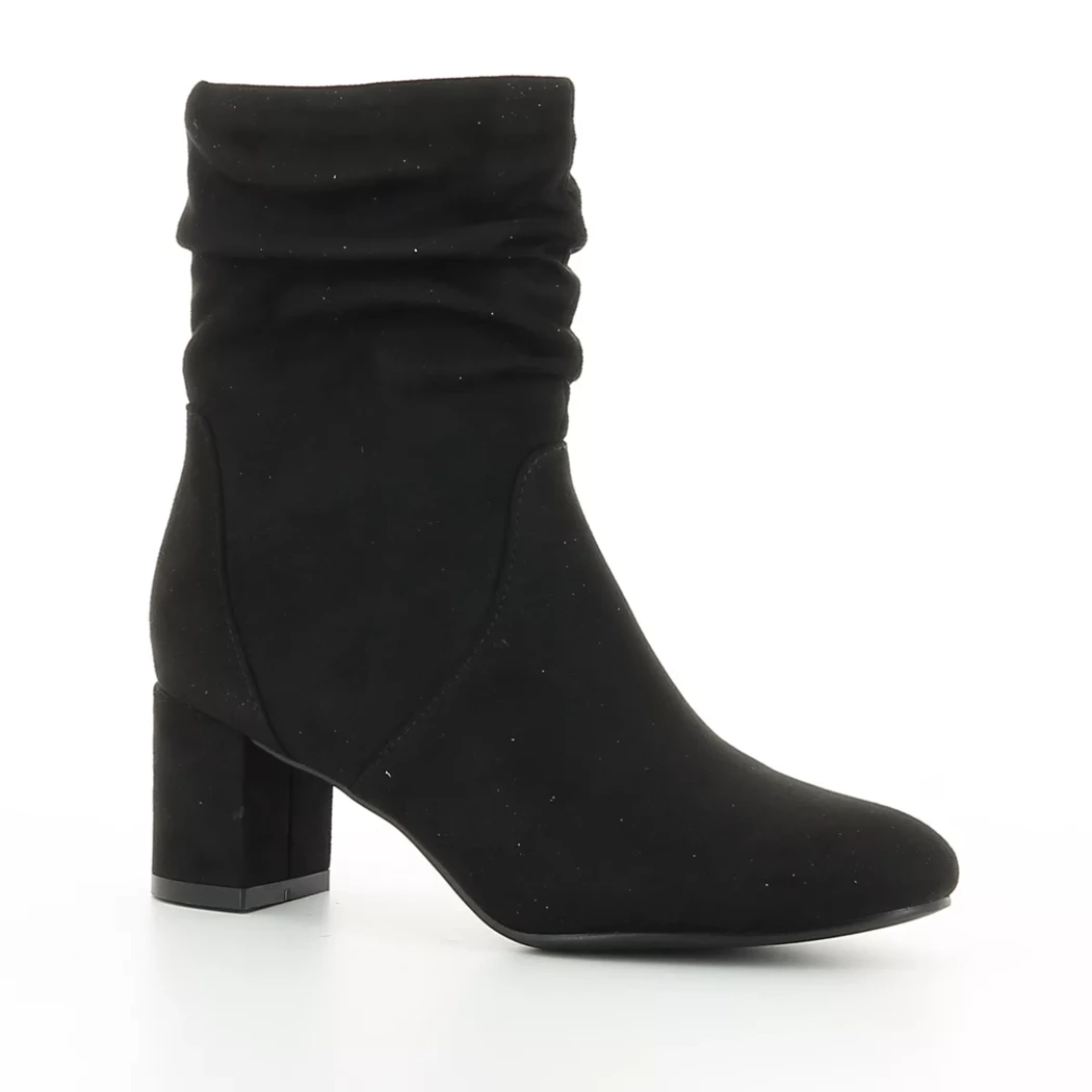 Image (1) de la chaussures Pretty Stories - Boots Noir en Cuir synthétique