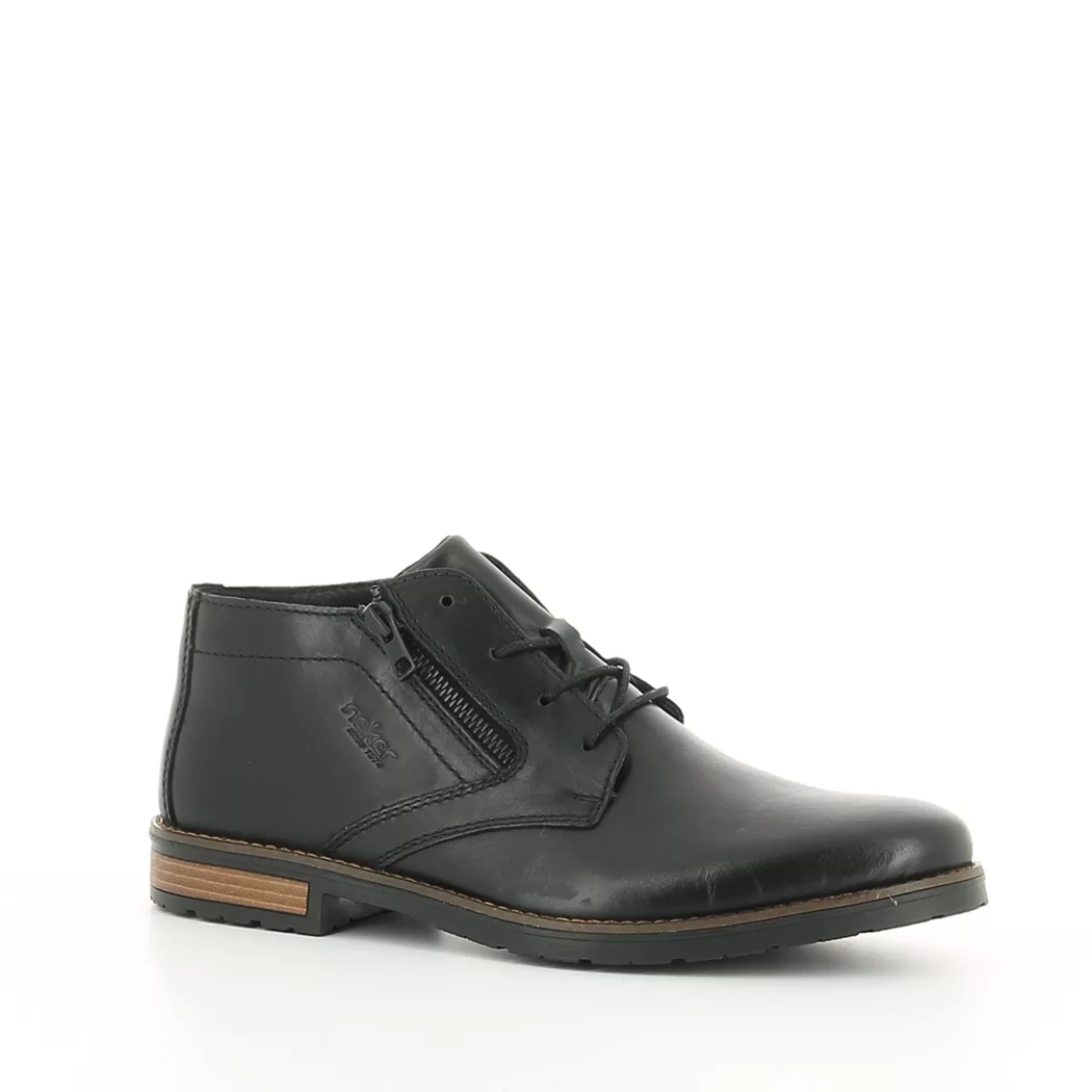 Image (1) de la chaussures Rieker - Bottines Noir en Cuir