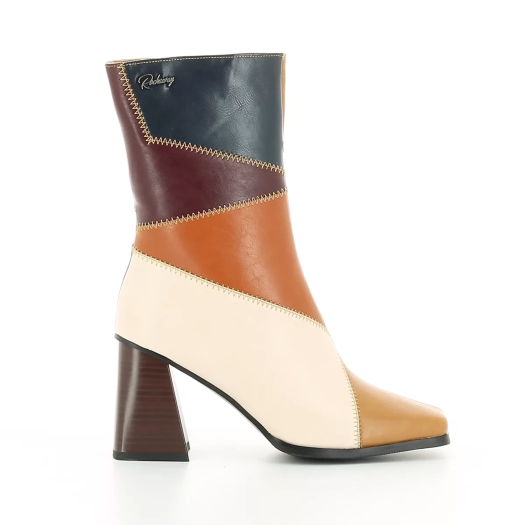 Image (2) de la chaussures Rock Away - Boots Multicolore en Cuir synthétique