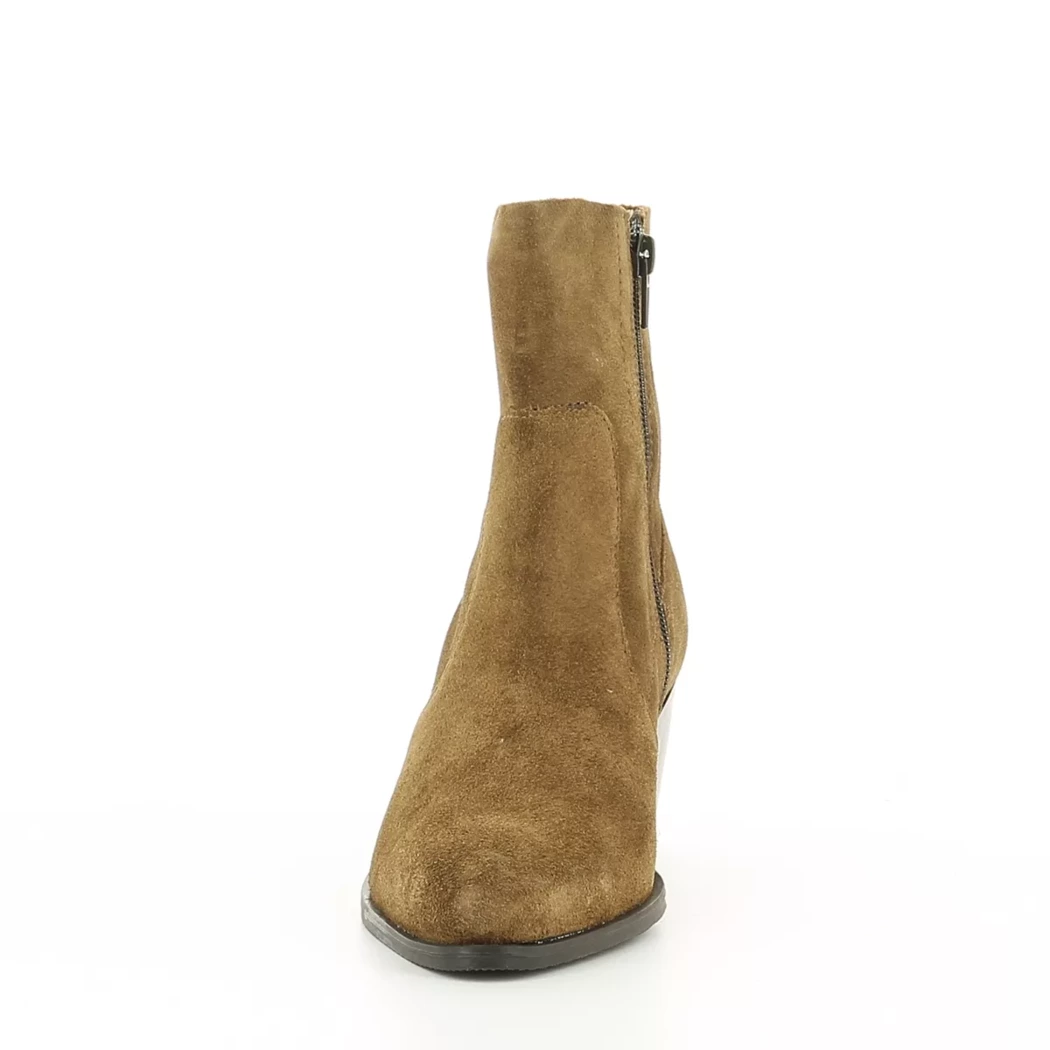 Image (5) de la chaussures Free Monday - Boots Cuir naturel / Cognac en Cuir nubuck