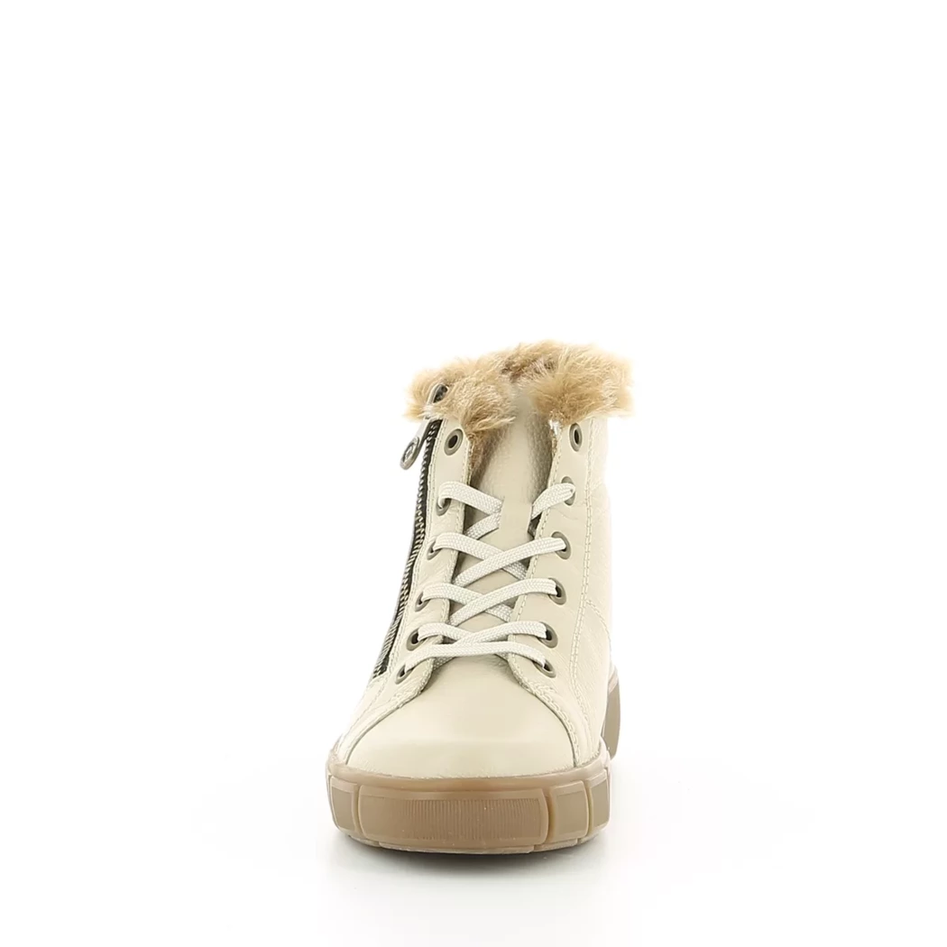 Image (5) de la chaussures Remonte - Bottines Beige en Cuir