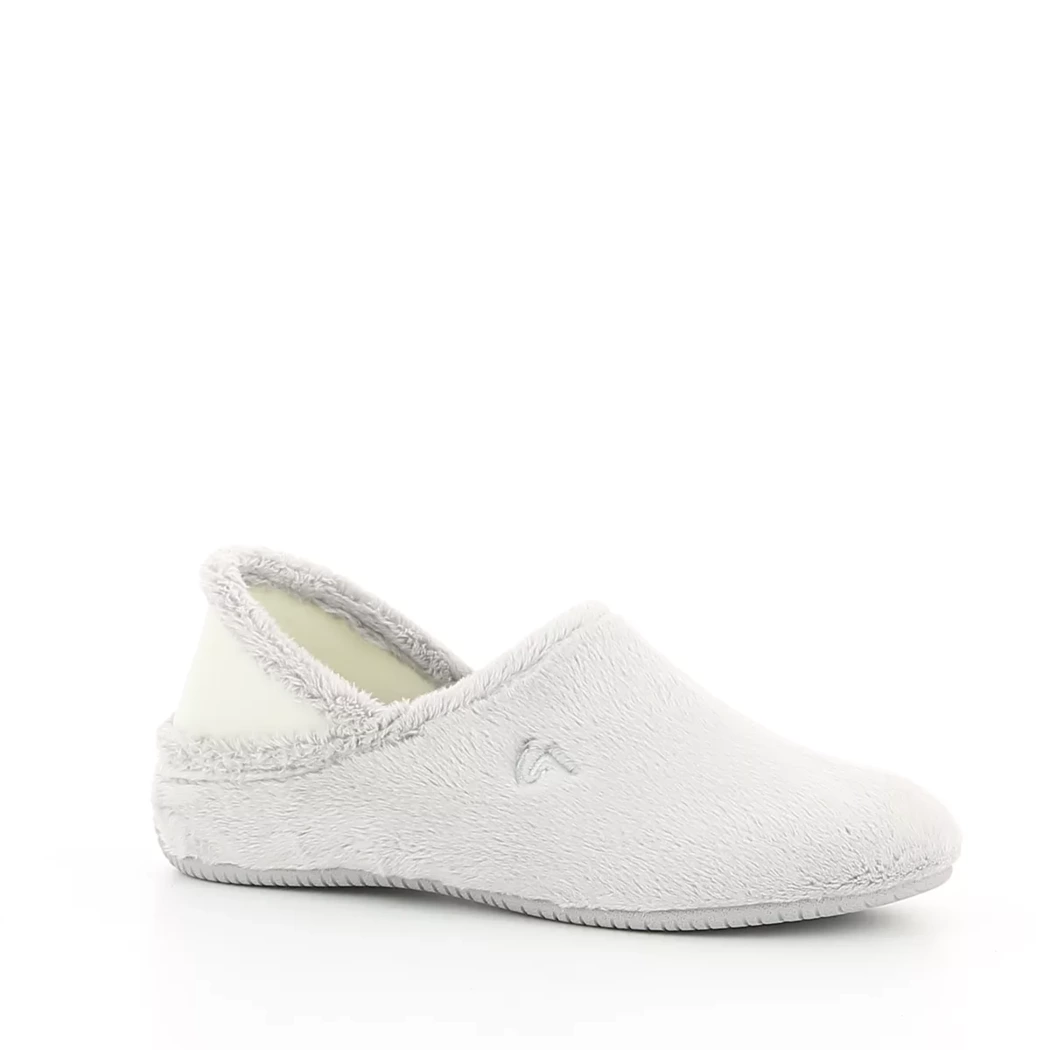 Image (1) de la chaussures Garzon - Pantoufles et Chaussons Gris en Textile