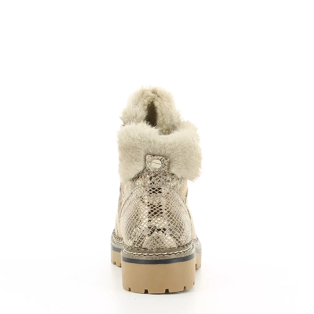 Image (3) de la chaussures Tamaris - Bottines Taupe en Cuir nubuck