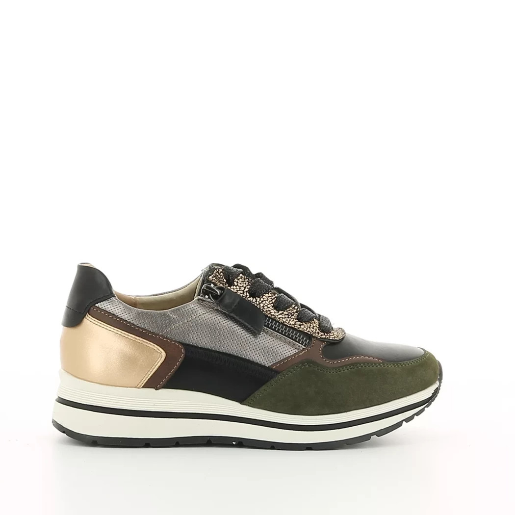 Image (2) de la chaussures Divina - Baskets Vert en Cuir synthétique