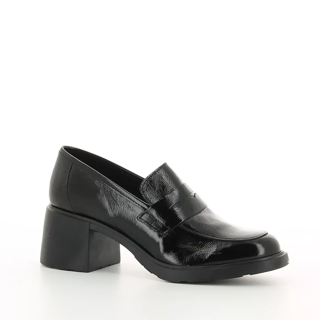 Image (1) de la chaussures Women Office - Mocassins Noir en Cuir vernis