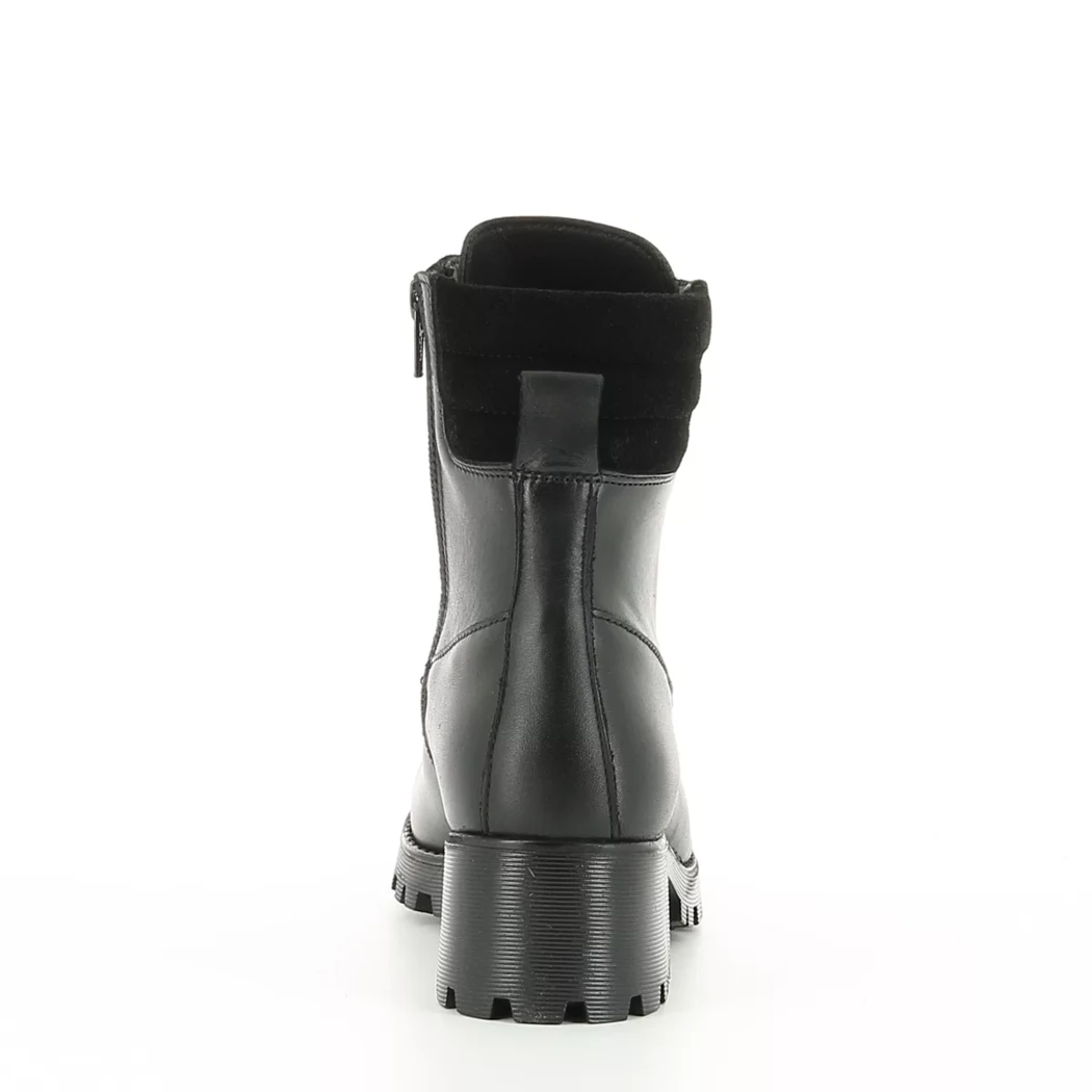 Image (3) de la chaussures Miss Boho - Bottines Noir en Cuir