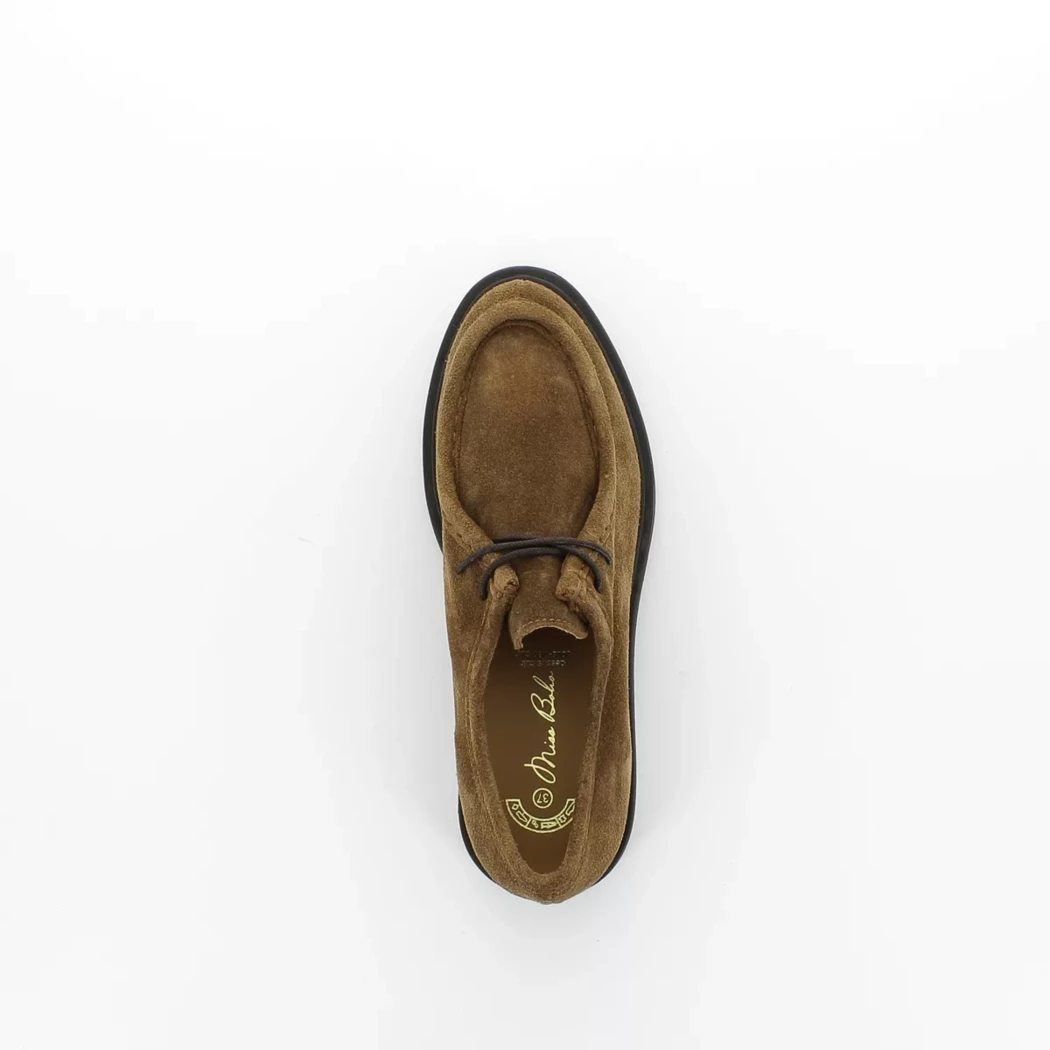 Image (6) de la chaussures Miss Boho - Chaussures à lacets Taupe en Cuir nubuck