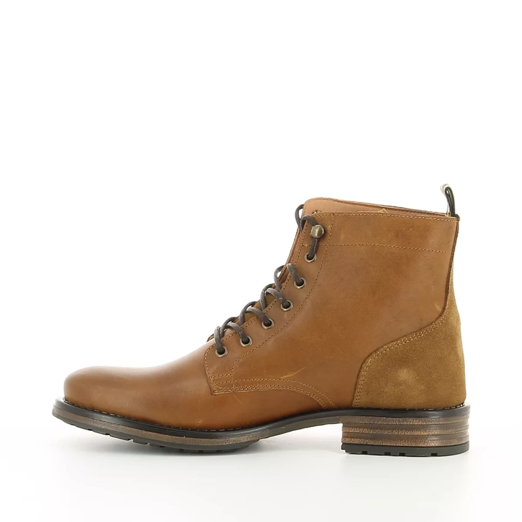 Image (4) de la chaussures Midtown District - Bottines Cuir naturel / Cognac en 