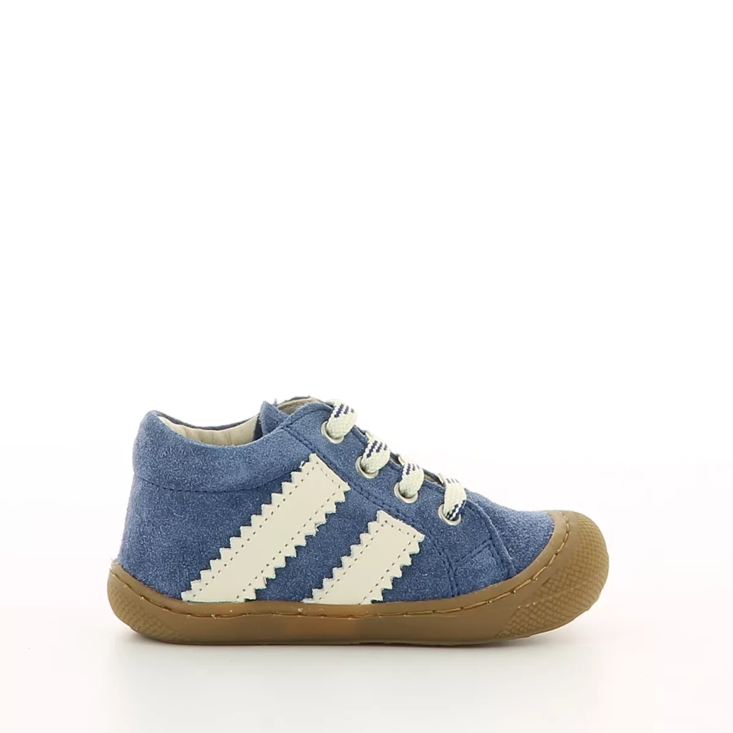 Image (2) de la chaussures Naturino - Bottines Bleu en Cuir nubuck