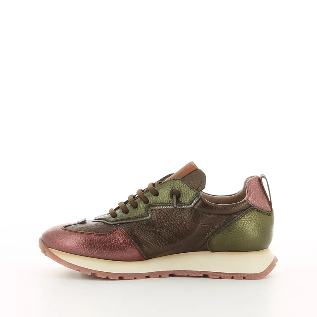 Image (4) de la chaussures Hispanitas - Baskets Multicolore en Cuir