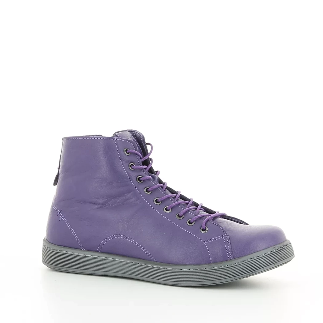 Image (1) de la chaussures Andrea Conti - Bottines Violet / Lilas en Cuir