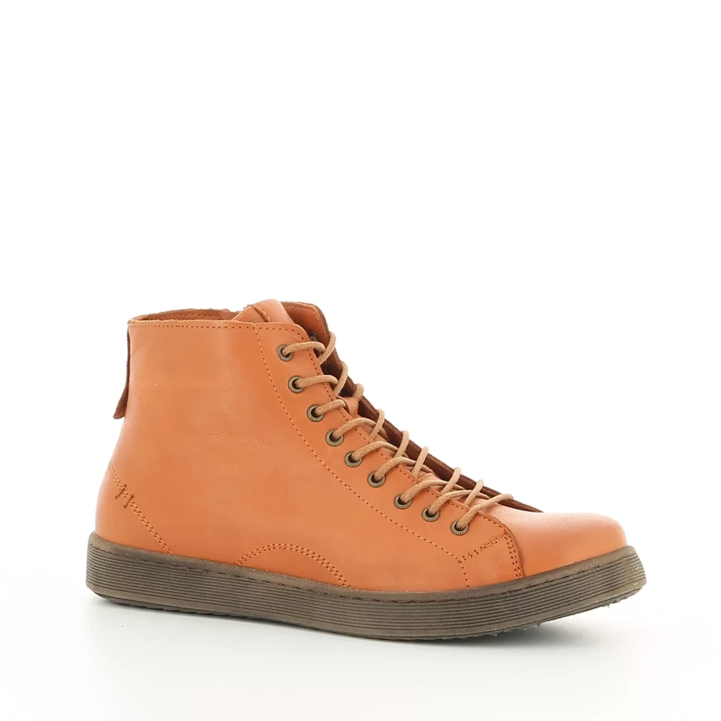 Image (1) de la chaussures Andrea Conti - Bottines Orange en Cuir