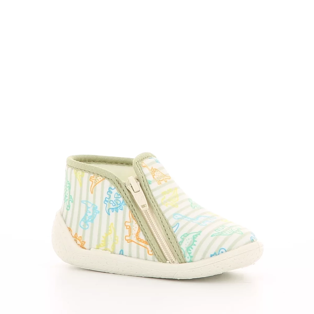 Image (1) de la chaussures Bossi - Pantoufles et Chaussons Beige en Textile