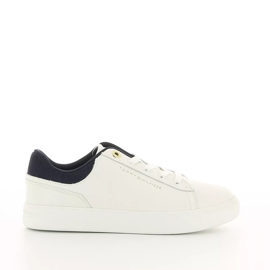 Image (2) de la chaussures Tommy Hilfiger - Baskets Blanc en Cuir