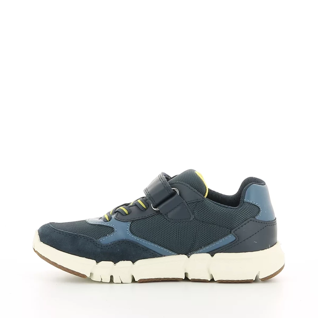 Image (4) de la chaussures Geox - Baskets Bleu en Multi-Matières