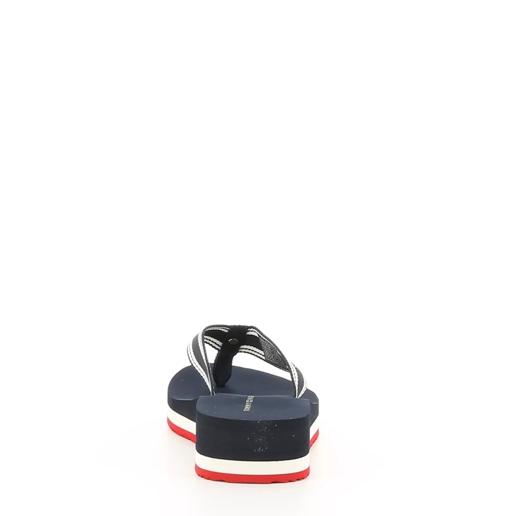 Image (3) de la chaussures Tommy Hilfiger - Mules et Sabots Bleu en Textile