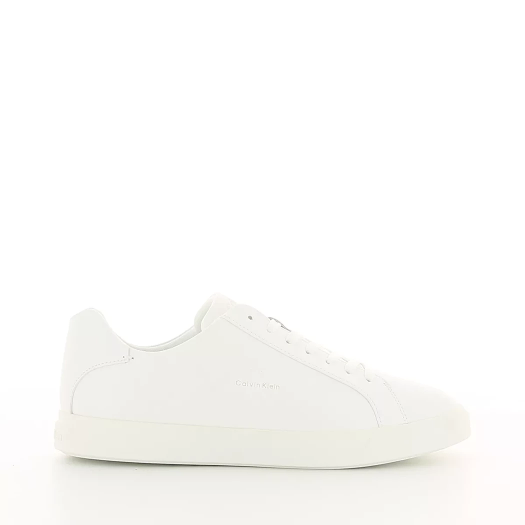 Image (2) de la chaussures Calvin Klein - Baskets Blanc en Cuir