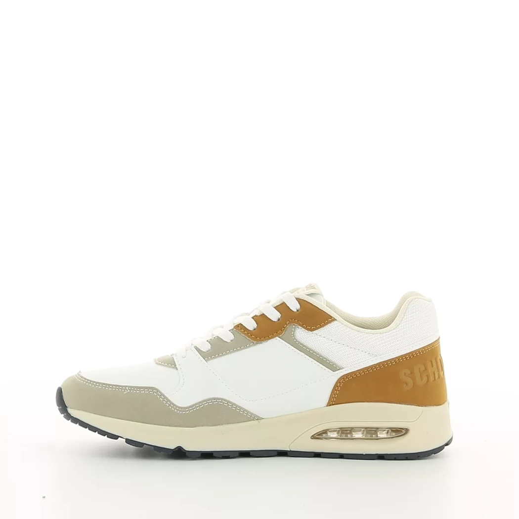 Image (4) de la chaussures Schott - Baskets Blanc en Cuir synthétique