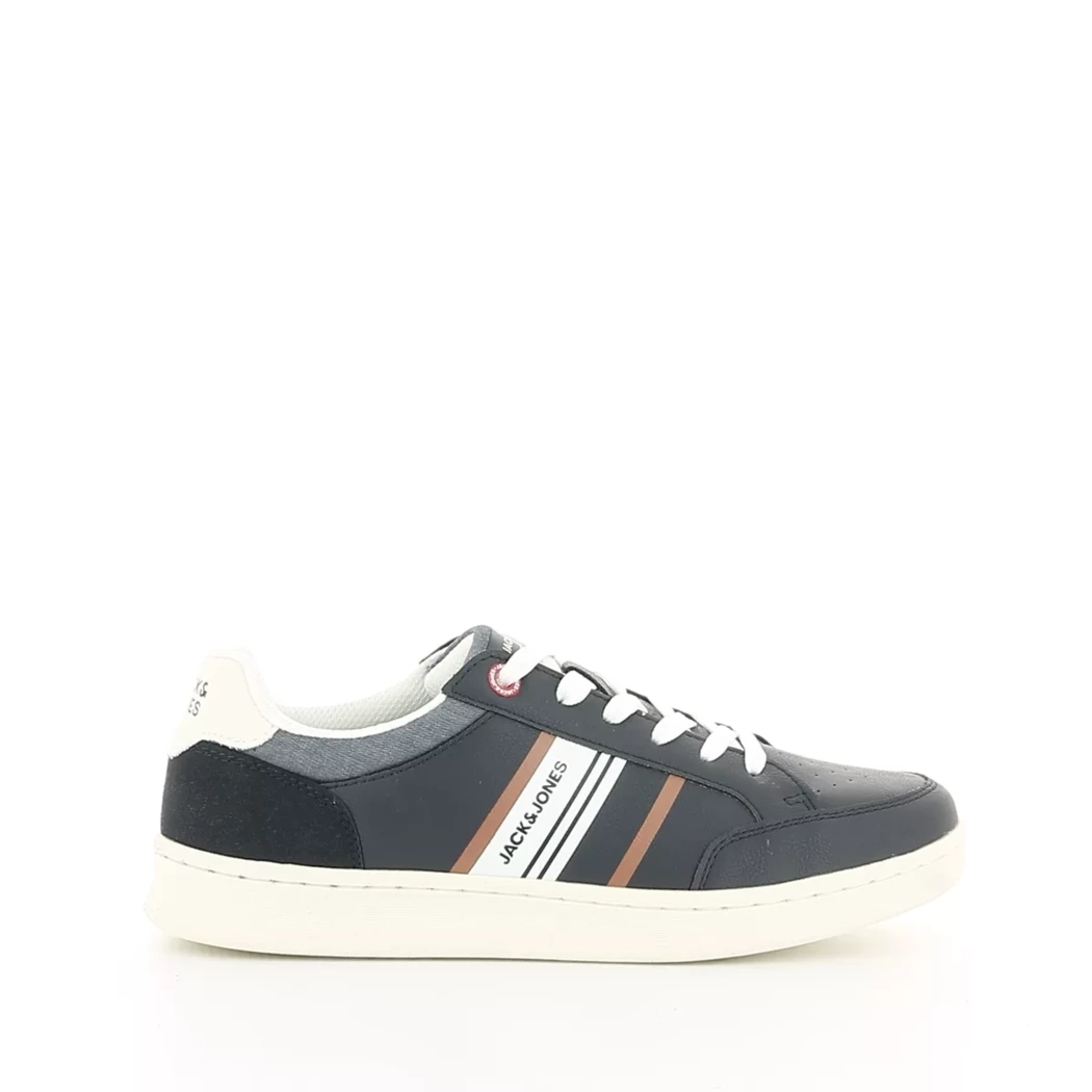 Image (2) de la chaussures Jack & Jones - Baskets Bleu en Cuir synthétique