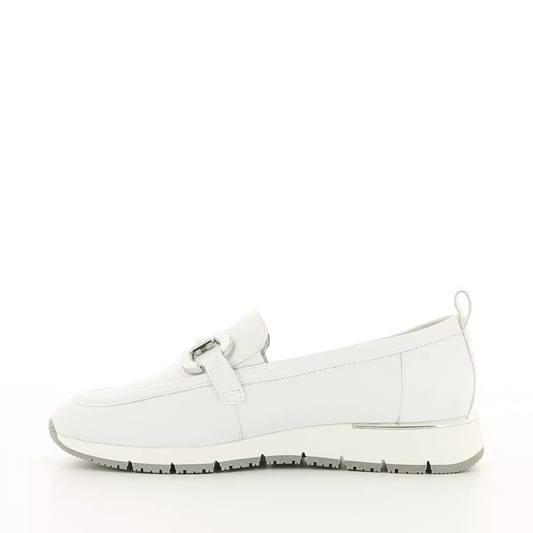 Image (4) de la chaussures Tamaris - Mocassins Blanc en Cuir