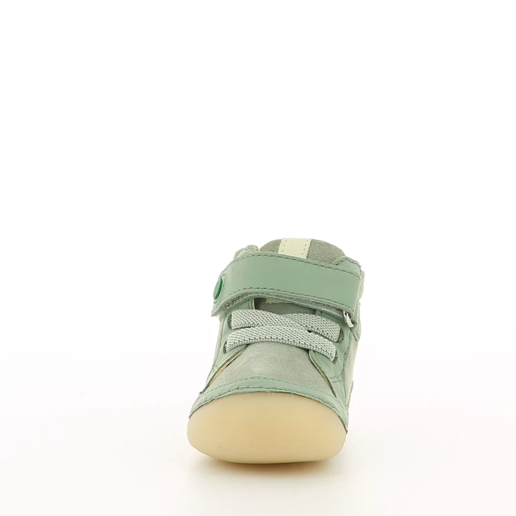 Image (5) de la chaussures Kickers - Bottines Vert en Cuir