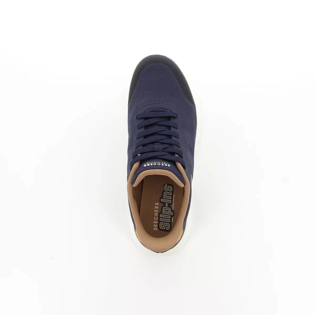 Image (6) de la chaussures Skechers - Baskets Bleu en Textile