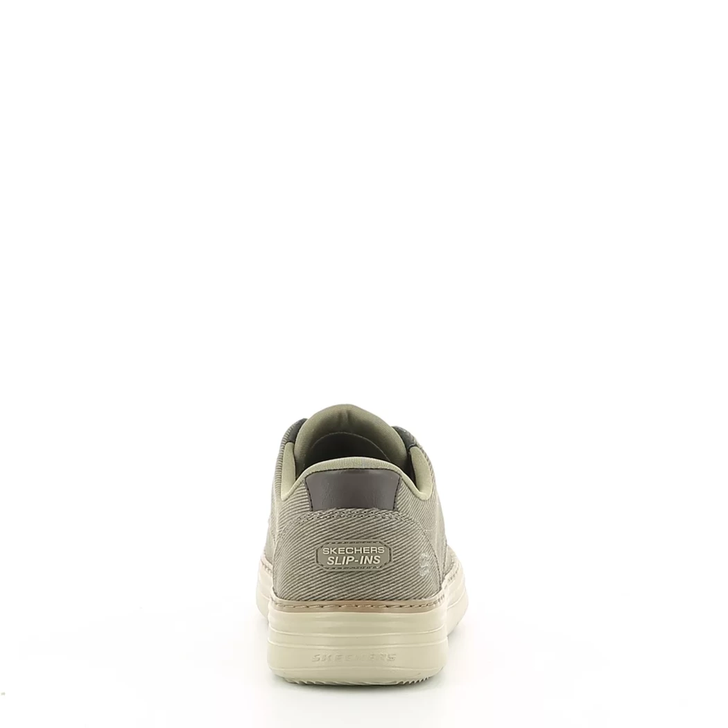 Image (3) de la chaussures Skechers - Baskets Taupe en Textile