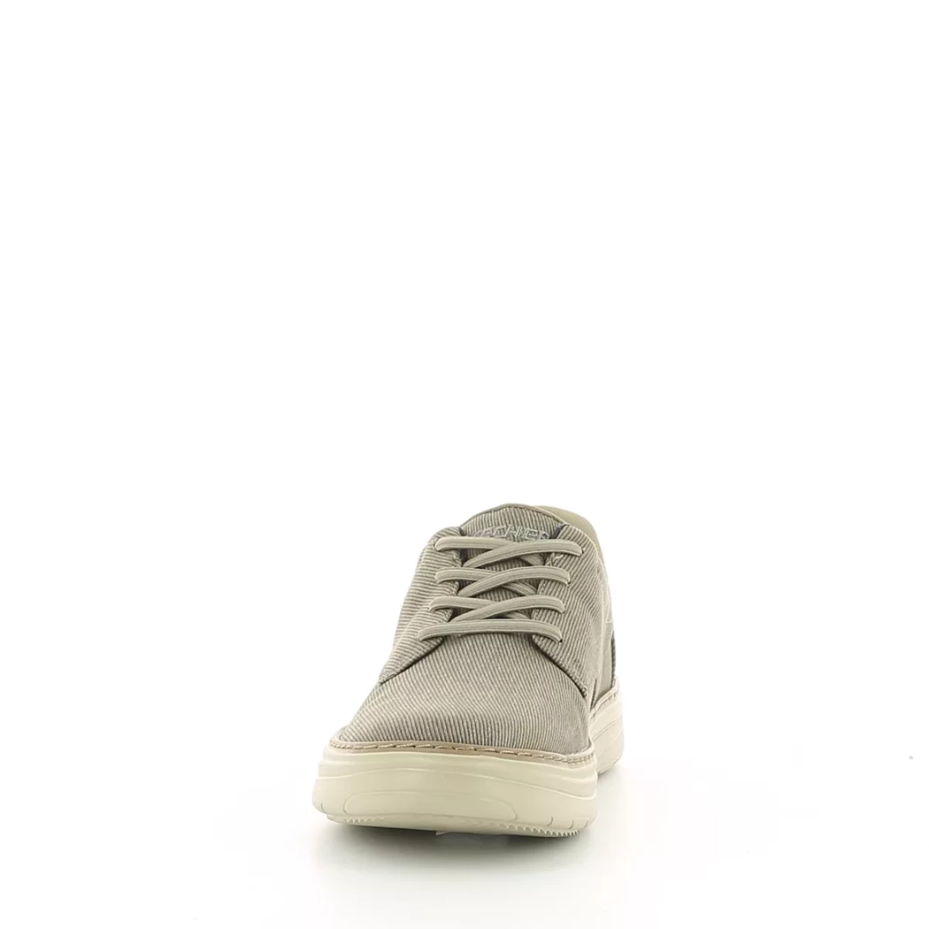 Image (5) de la chaussures Skechers - Baskets Taupe en Textile