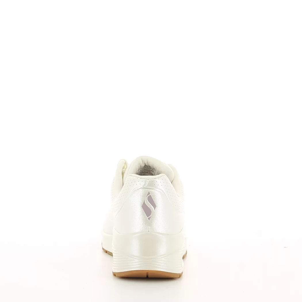 Image (3) de la chaussures Skechers - Baskets Beige en Cuir synthétique
