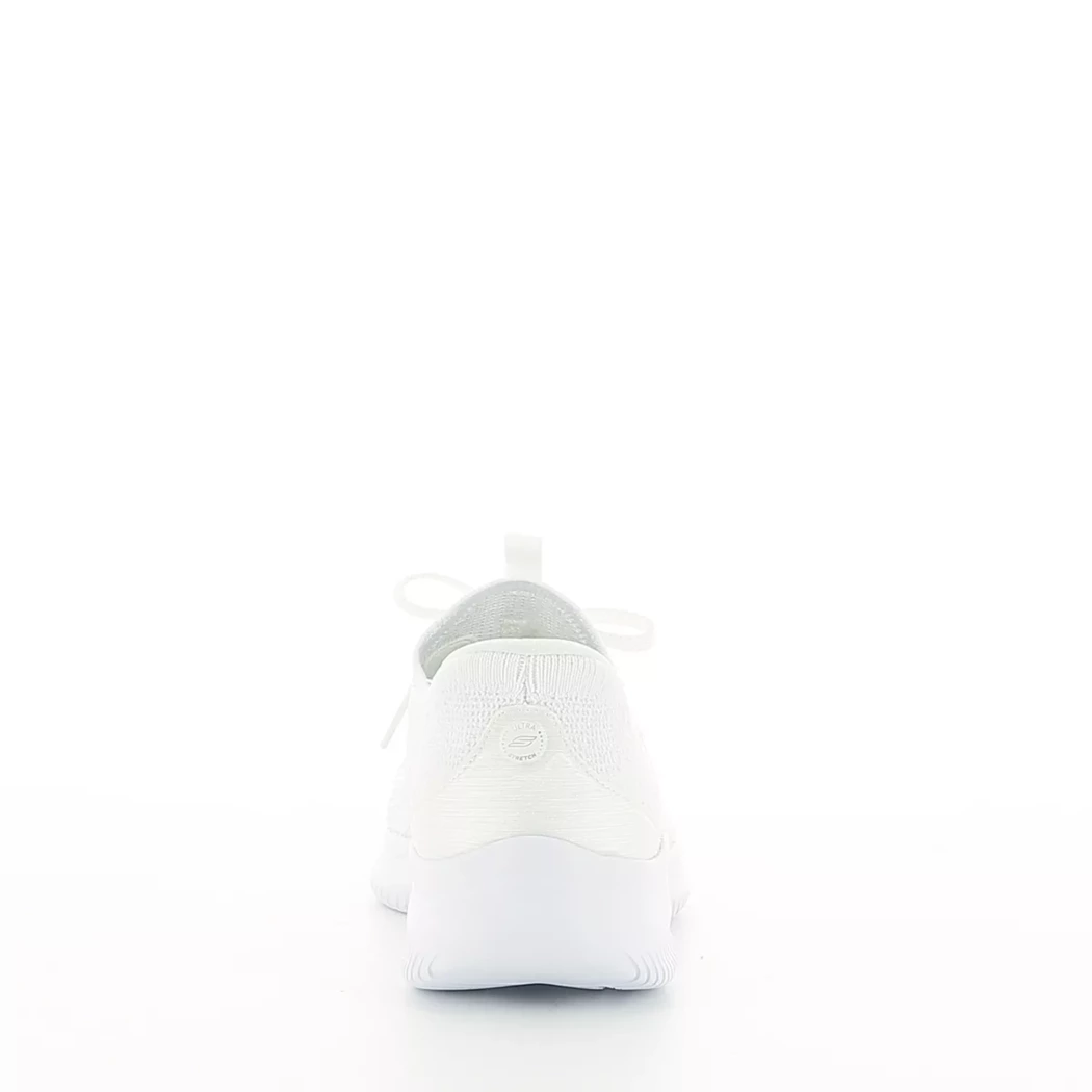 Image (3) de la chaussures Skechers - Baskets Blanc en Textile