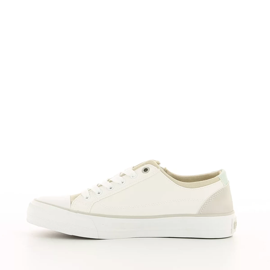 Image (4) de la chaussures Mustang - Baskets Blanc en Cuir synthétique