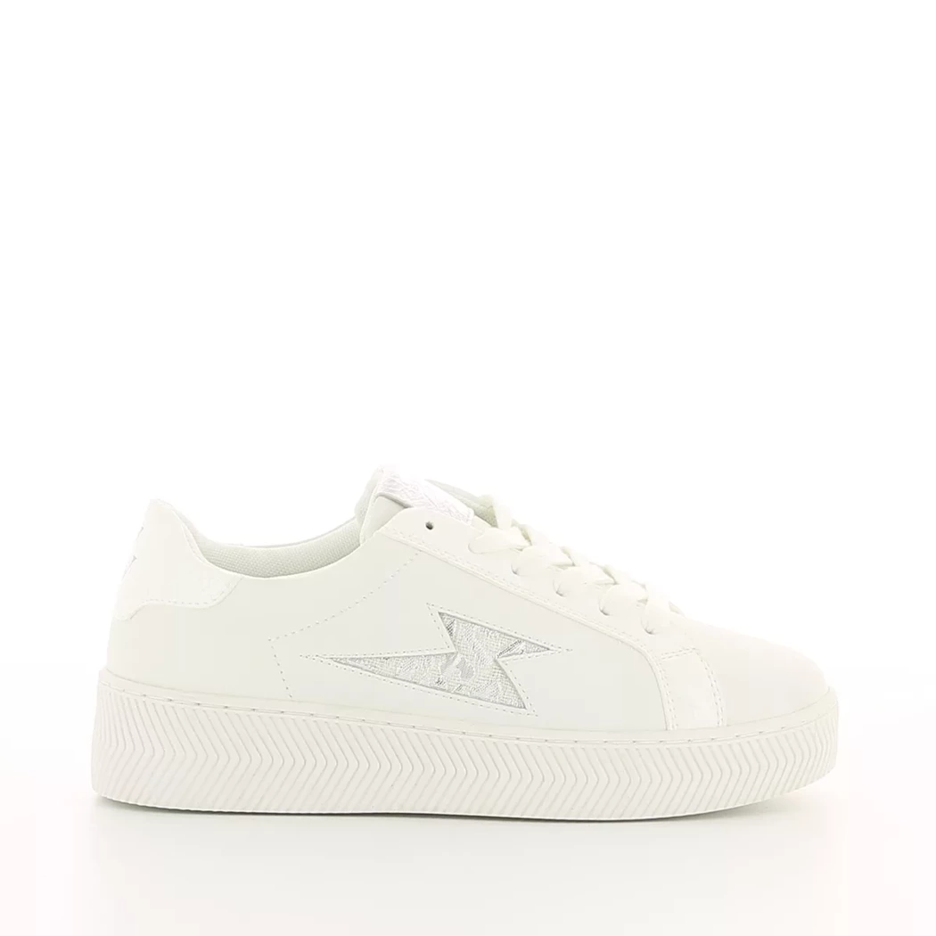 Image (2) de la chaussures Vanessa Wu - Baskets Blanc en Cuir synthétique