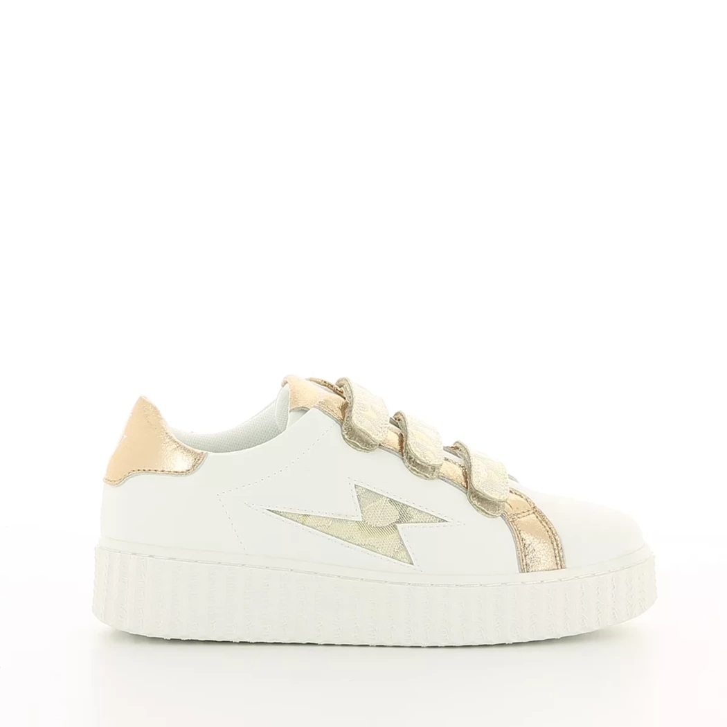 Image (2) de la chaussures Vanessa Wu - Baskets Blanc en Cuir synthétique