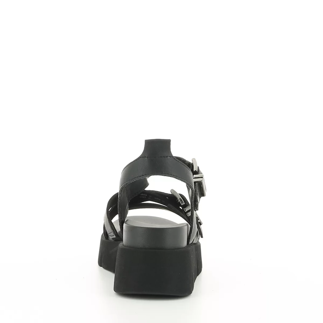 Image (3) de la chaussures Tamaris - Sandales et Nu-Pieds Noir en Cuir synthétique