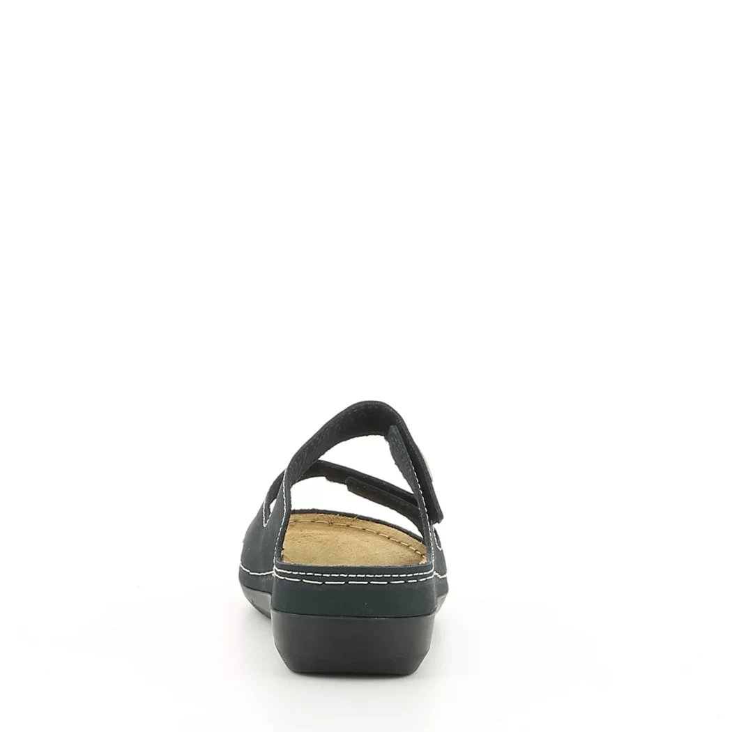 Image (3) de la chaussures Tamaris - Mules et Sabots Bleu en Cuir nubuck