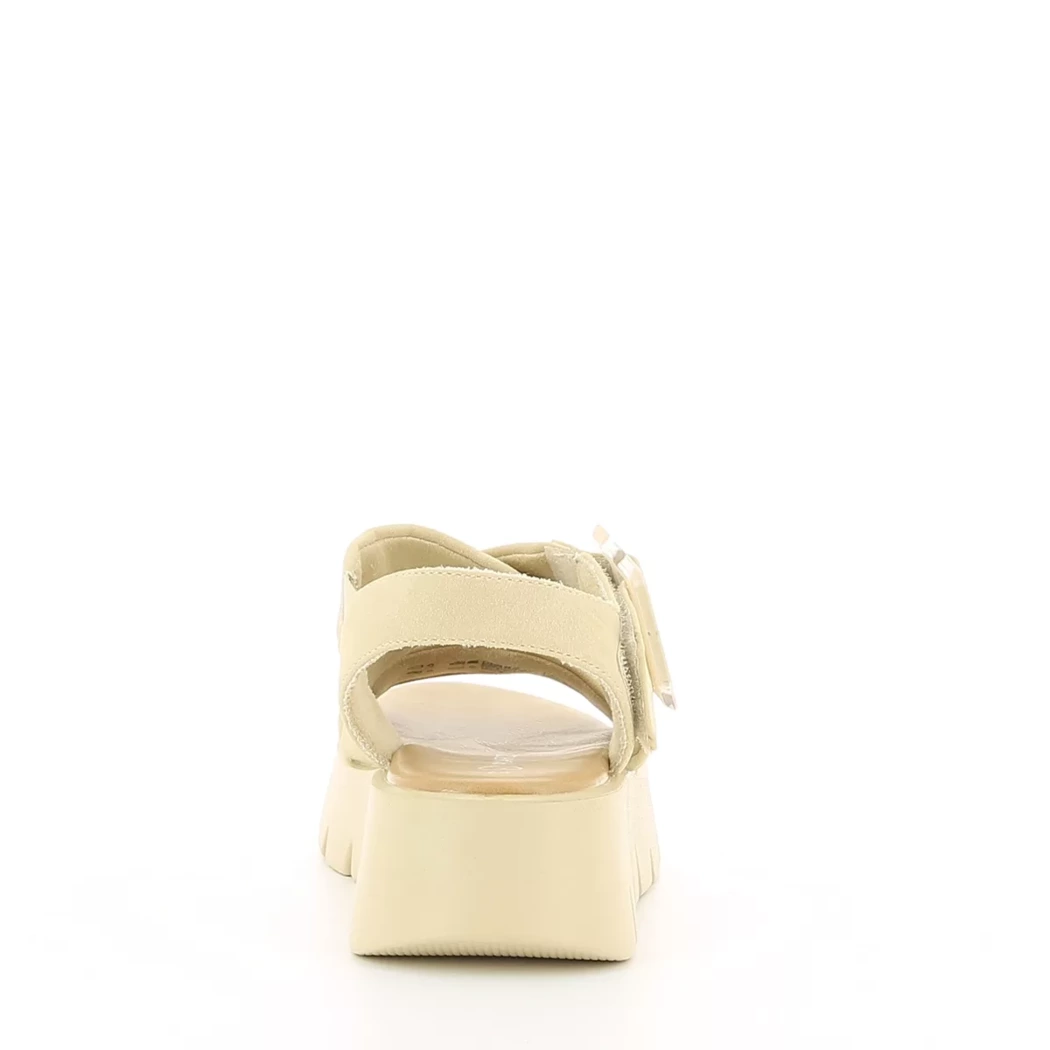 Image (3) de la chaussures Marco Tozzi - Sandales et Nu-Pieds Beige en Cuir synthétique