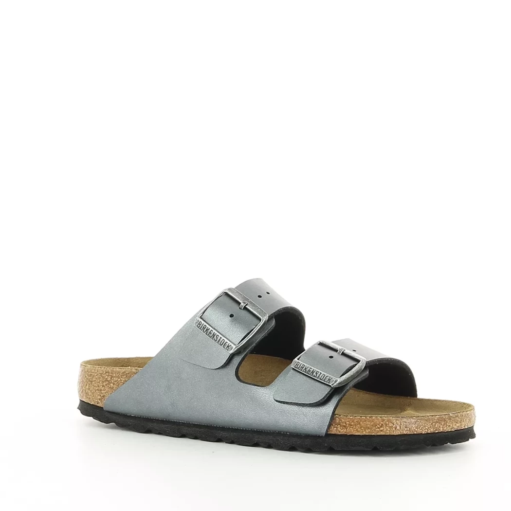 Image (1) de la chaussures Birkenstock - Mules et Sabots Noir en Cuir synthétique