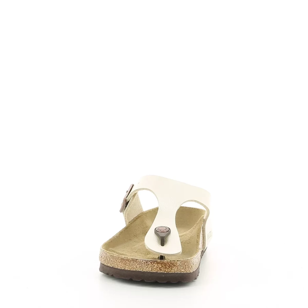 Image (5) de la chaussures Birkenstock - Mules et Sabots Beige en Cuir synthétique