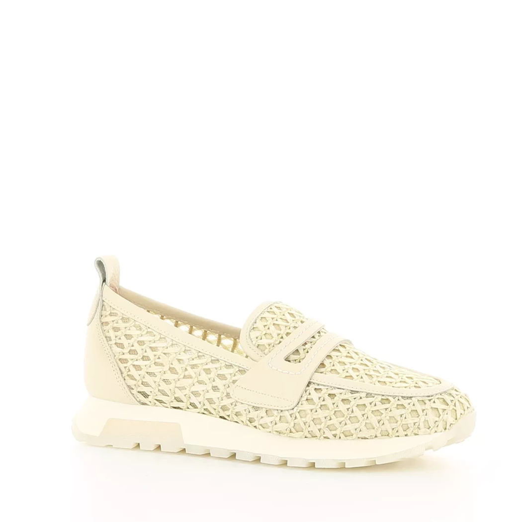 Image (1) de la chaussures Hispanitas - Mocassins Beige en Textile