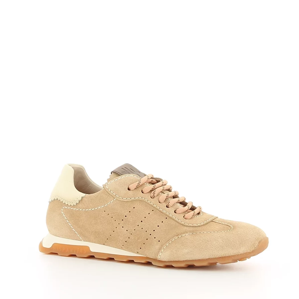 Image (1) de la chaussures Hispanitas - Baskets Cuir naturel / Cognac en Cuir nubuck