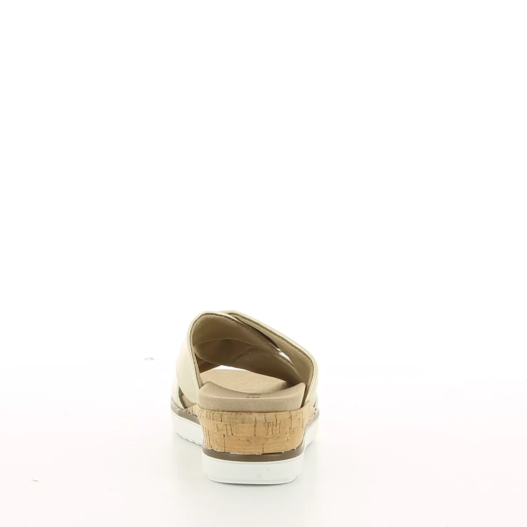 Image (3) de la chaussures Sens - Mules et Sabots Or / Bronze / Platine en Cuir