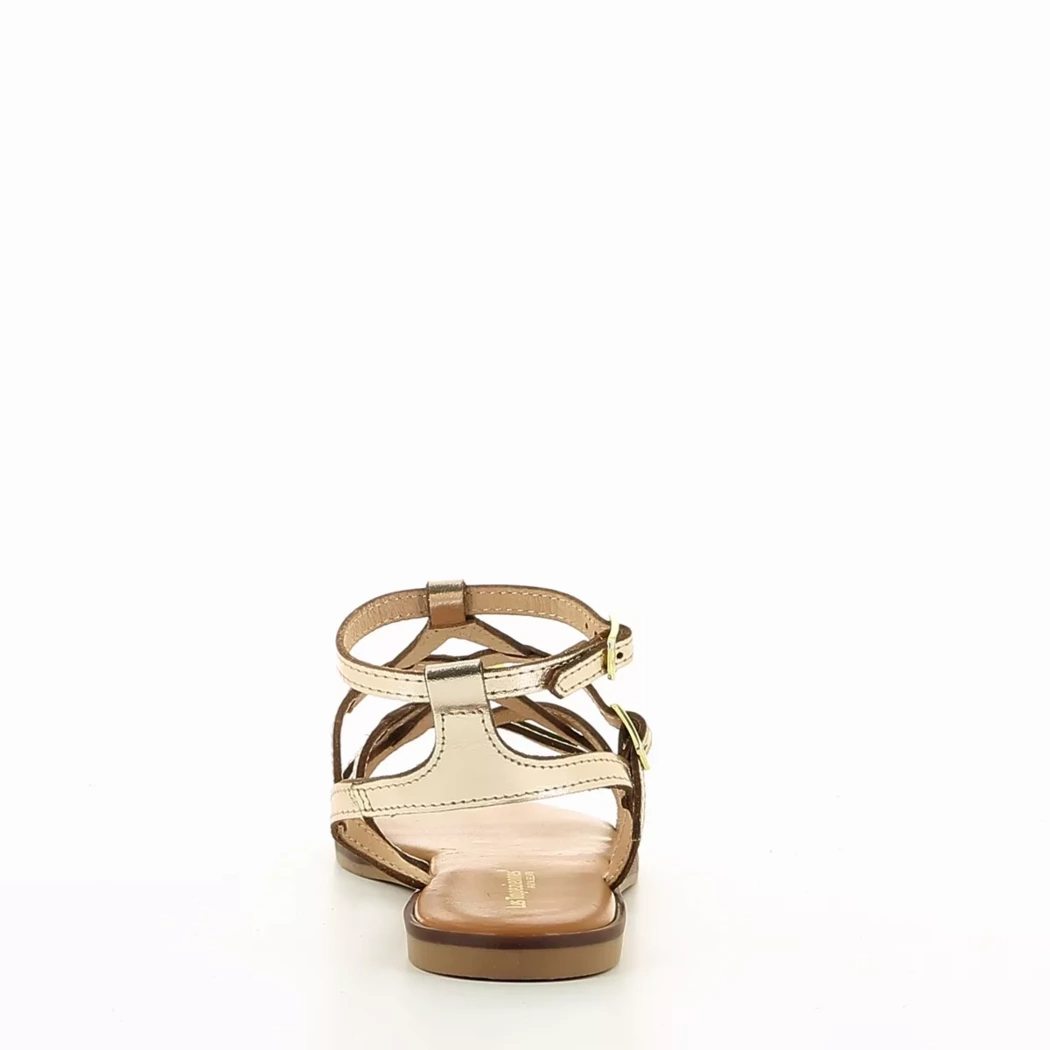 Image (3) de la chaussures Les Tropeziennes - Sandales et Nu-Pieds Rose en Cuir
