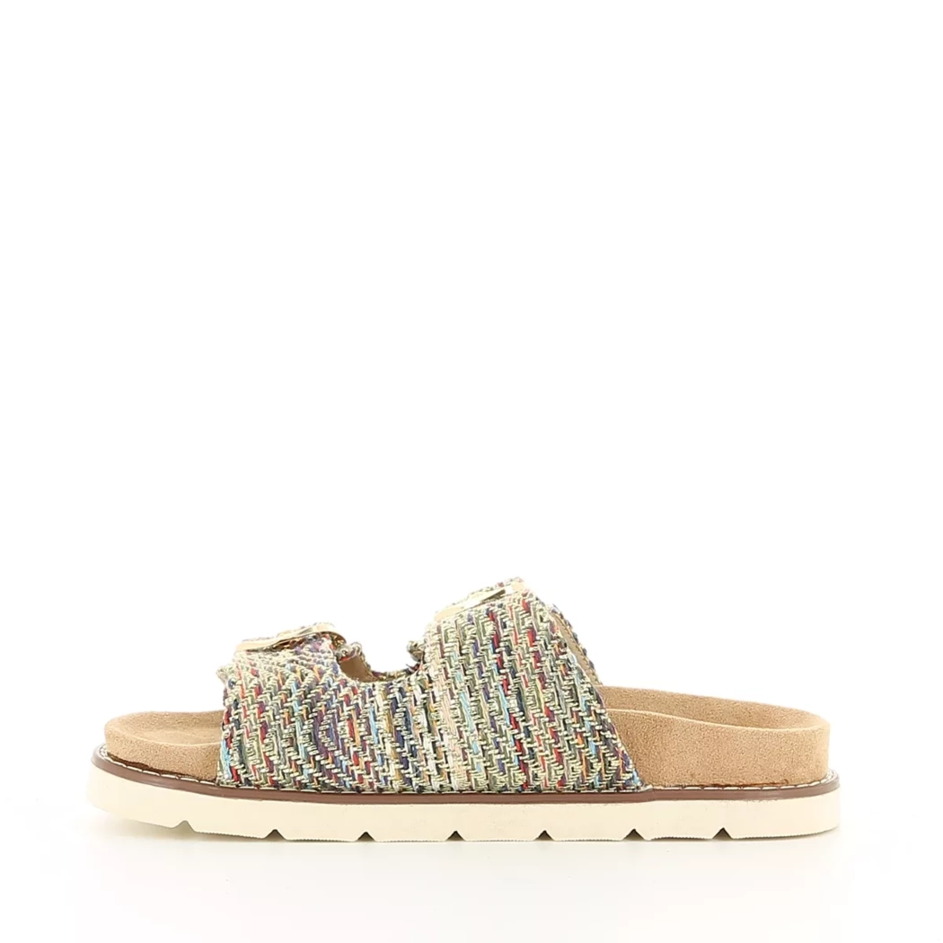 Image (4) de la chaussures Cimarron - Mules et Sabots Multicolore en Textile