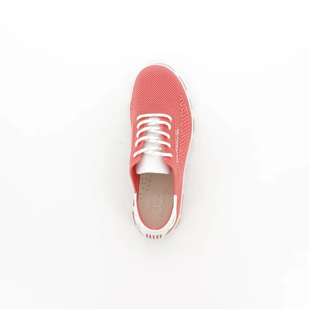 Image (6) de la chaussures Tbs - Baskets Rouge en Textile