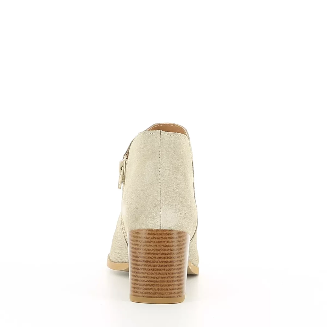 Image (3) de la chaussures Les Fees de Bengale - Boots Beige en Cuir nubuck