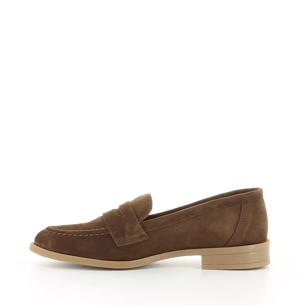 Image (4) de la chaussures Les Fees de Bengale - Mocassins Marron en Cuir nubuck
