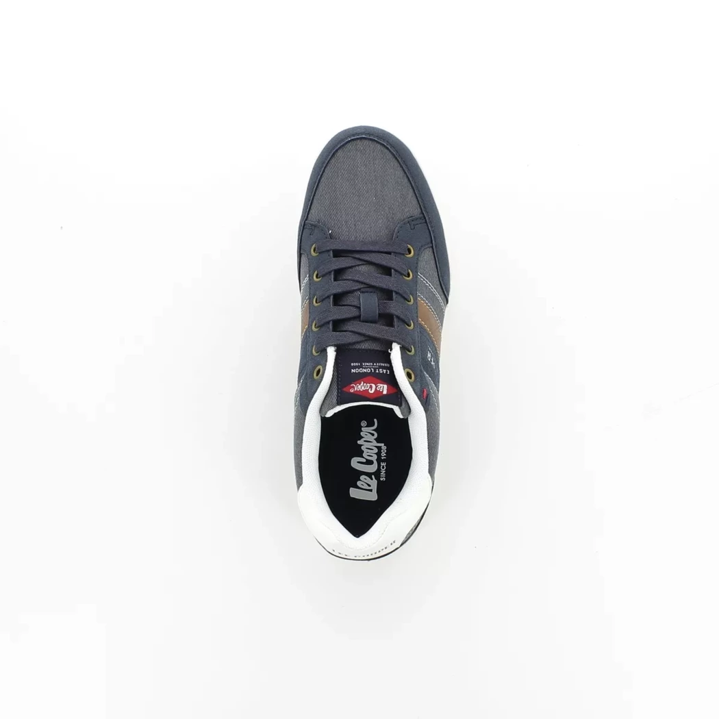 Image (6) de la chaussures Lee Cooper - Baskets Bleu en Multi-Matières