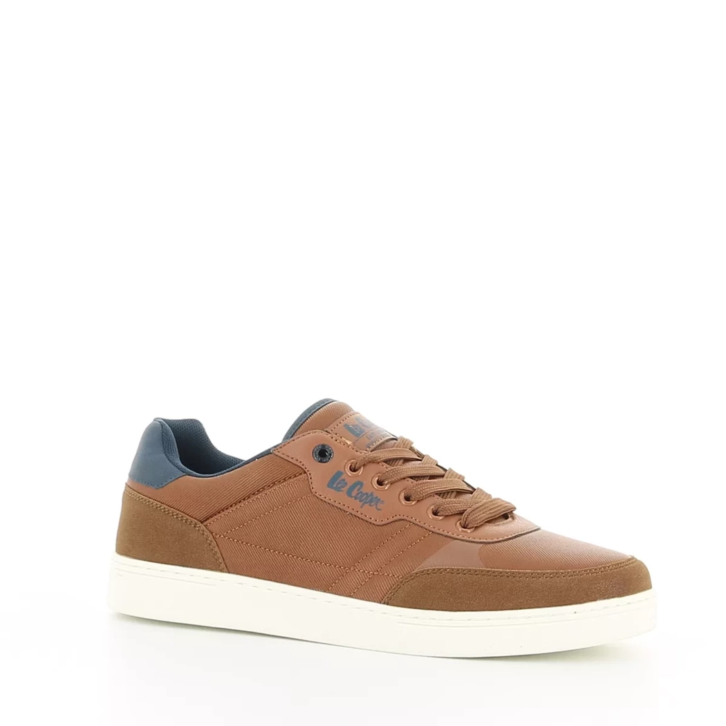 Image (1) de la chaussures Lee Cooper - Baskets Cuir naturel / Cognac en Cuir synthétique