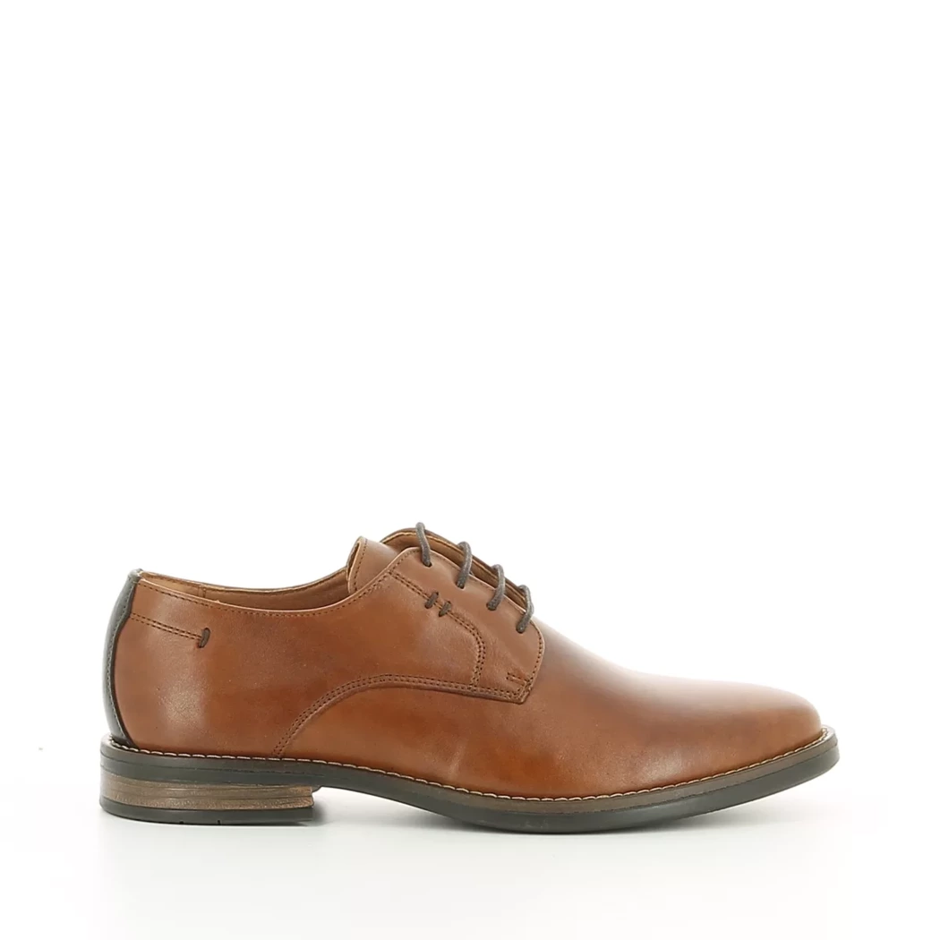 Image (2) de la chaussures Midtown District - Chaussures à lacets Cuir naturel / Cognac en Cuir